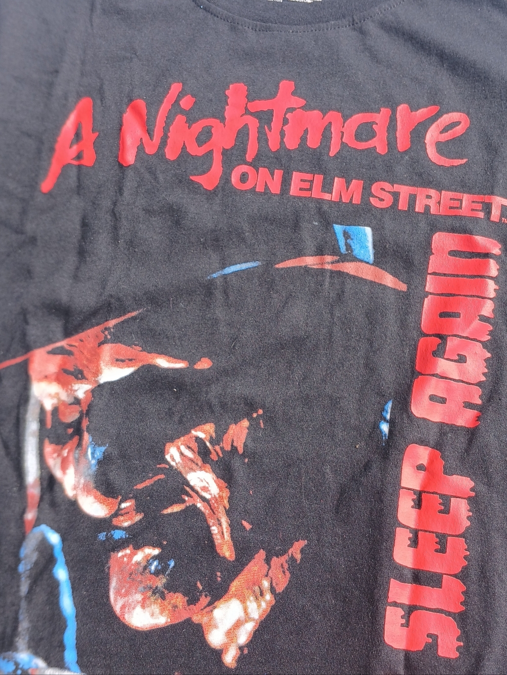 NEW NWT Freddy Kruger Nightmare on Elm Street Graphic Tee Shirt T-shirt size L